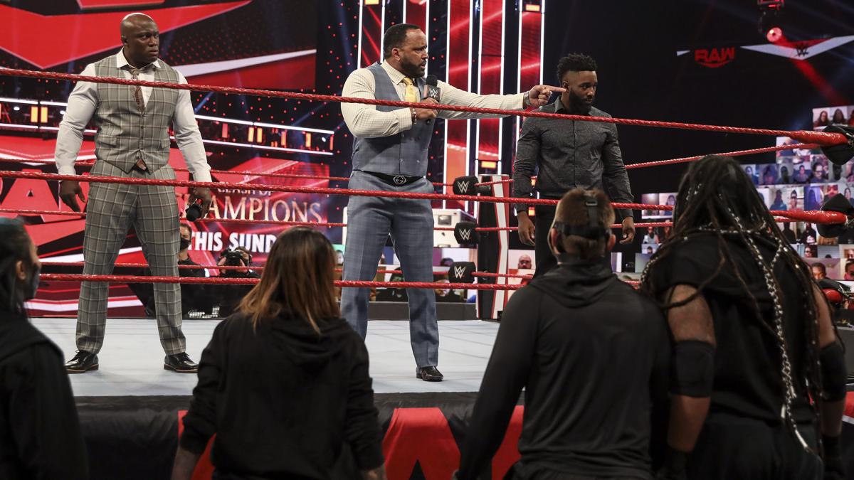 RAW: The Hurt Business, Drew McIntyre take the fight to Retribution