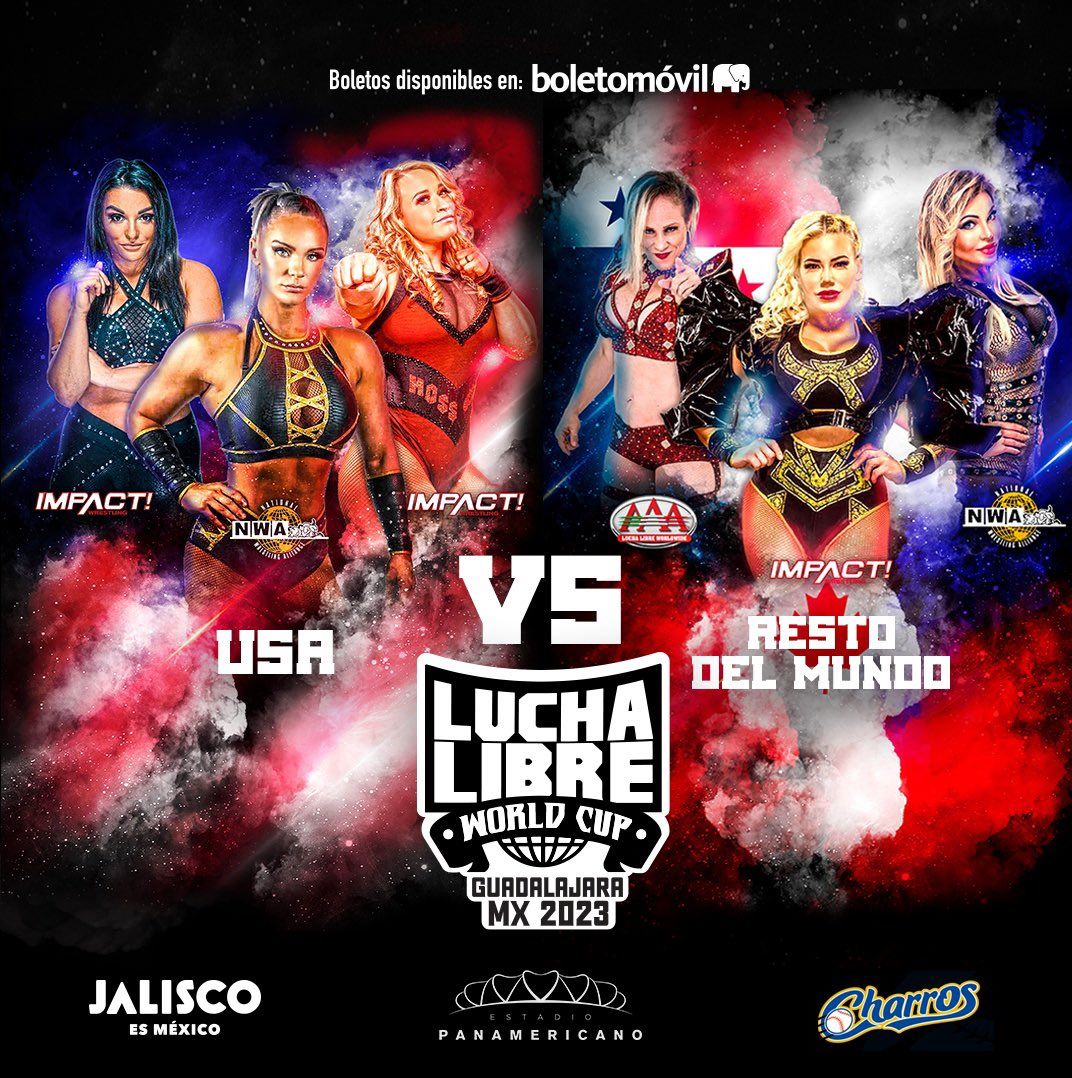 AAAs Lucha Libre World Cup 2023 Opens Its Doors To El Mundo Slam