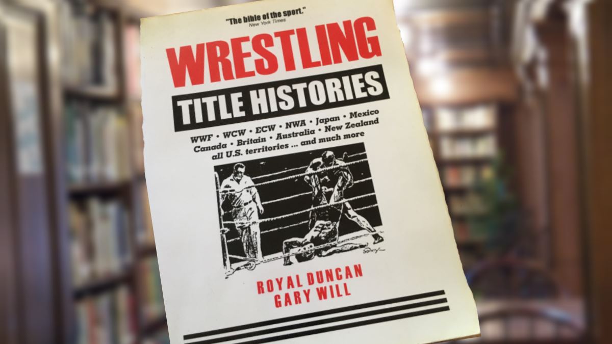 Wrestling Title Histories an essential resource