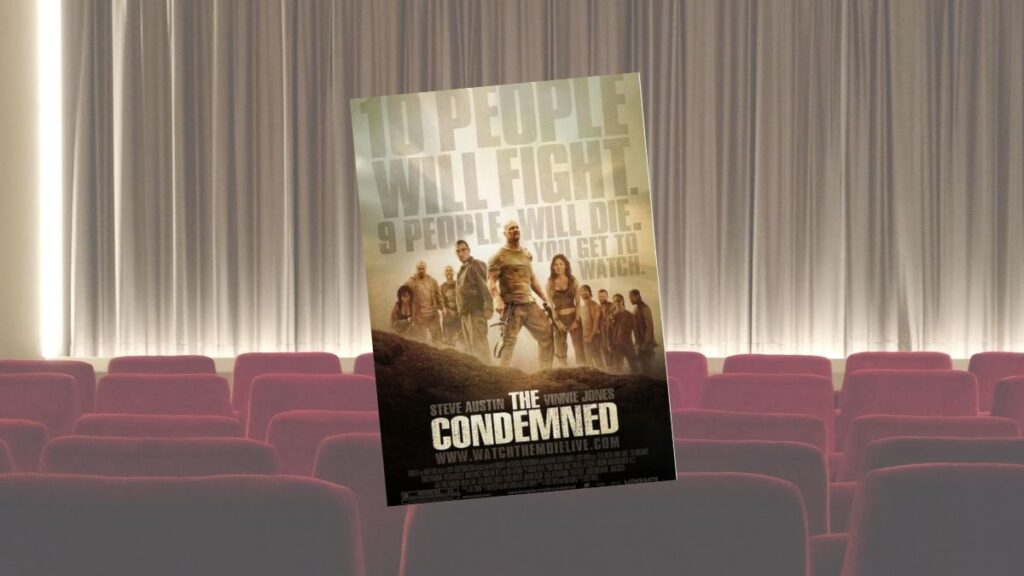 Movie poster for 2007's The Condemned. Poster photo taken from Wikipedia.