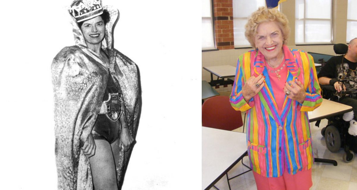 HOFer Mae Young vows to keep wrestling