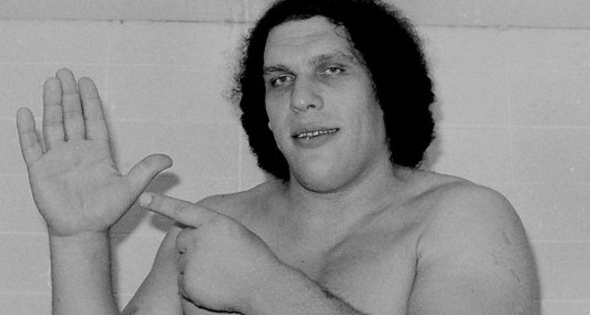 Andre the Giant loomed large over Wrestlemanias