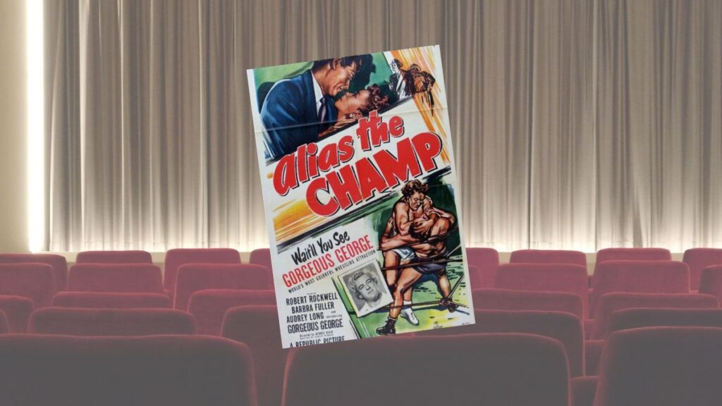 Movie poster for 1949's Alias the Champ. Poster photo taken from Rotten Tomatoes.