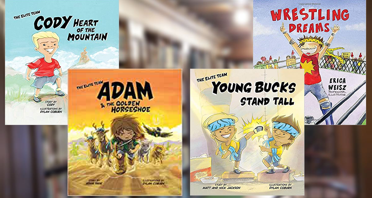 AEW talent runs wild with positive messages for kids in book series
