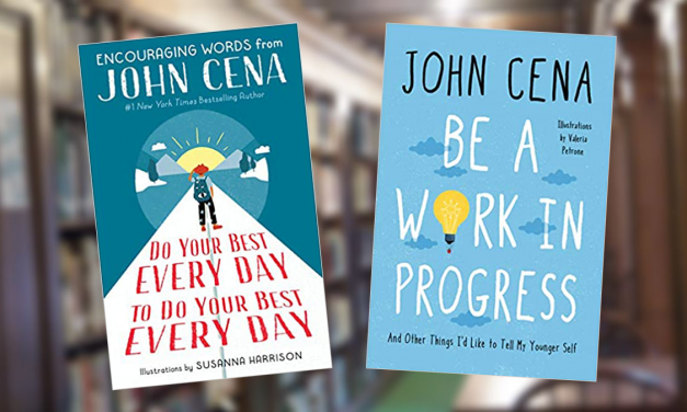 Cena encourages readers to ‘never give up’ with two inspirational books