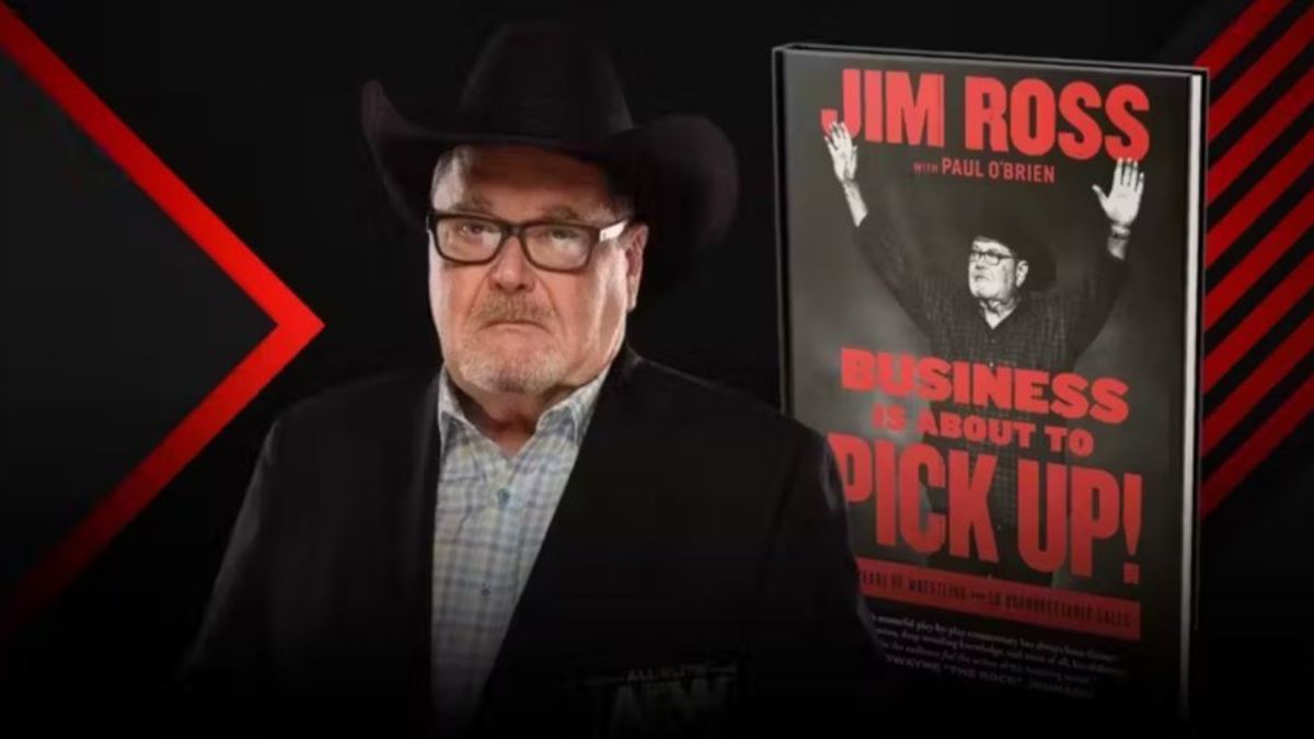 Third book by Jim Ross gets to the point