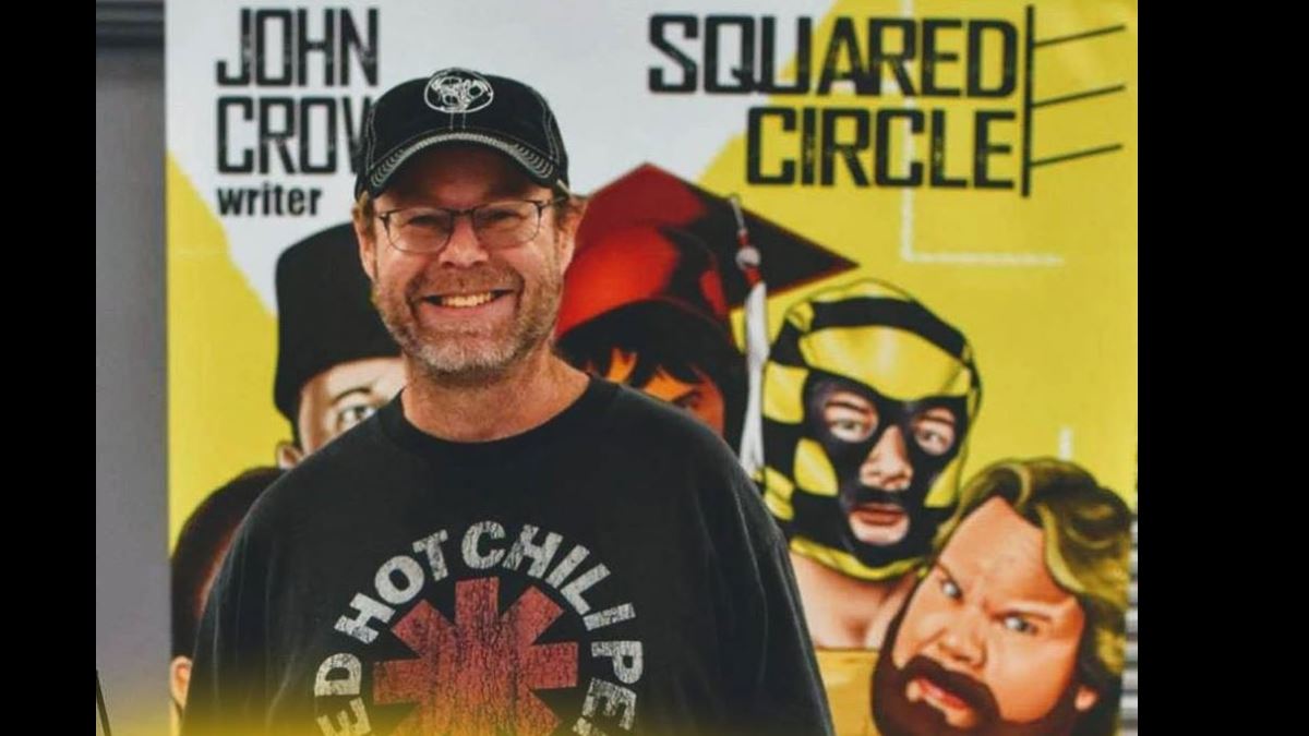 Crowther showcases ‘Living superheroes’ in his comics