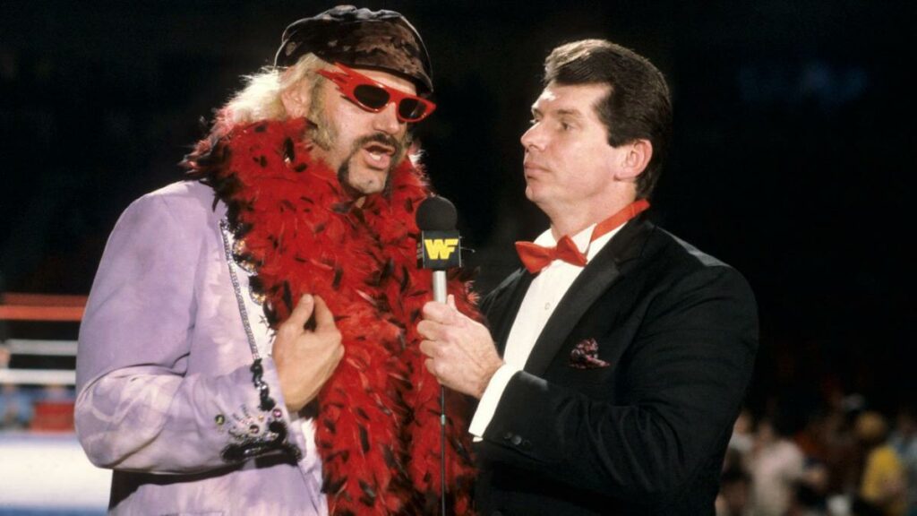 Jesse Ventura and Vince McMahon.