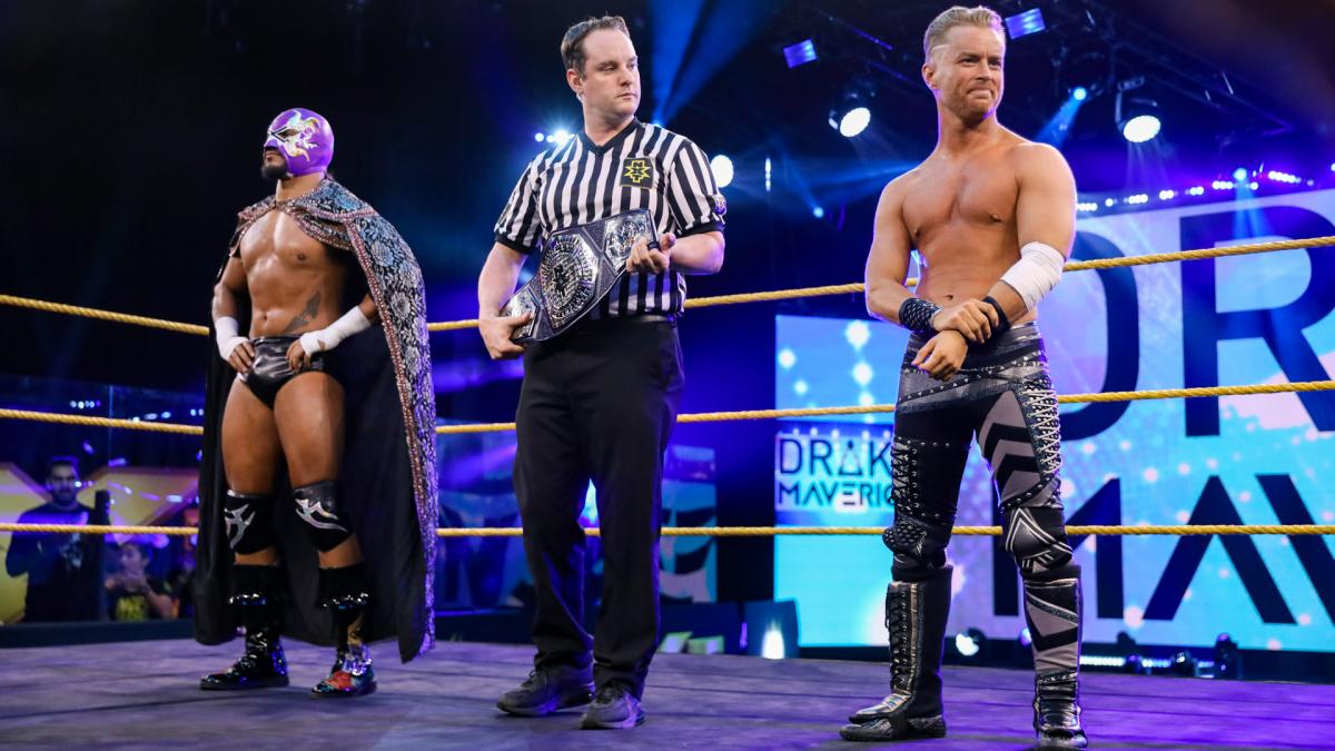 NXT: Drake Maverick loses Cruiserweight title match; still comes out a winner