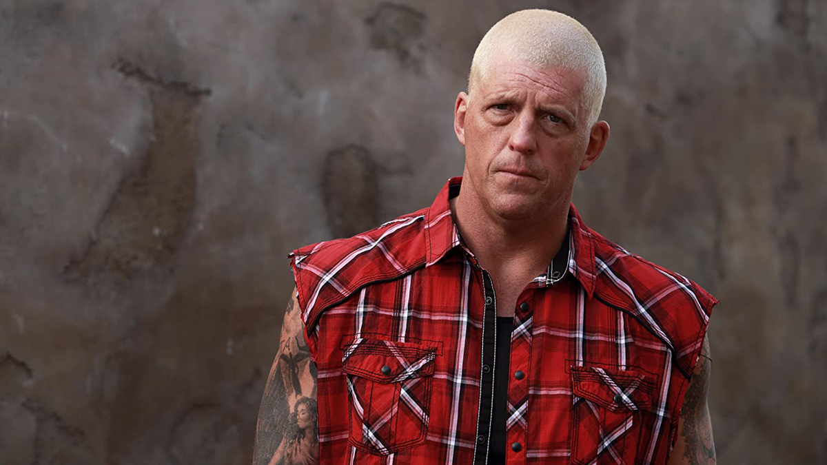 Dustin Rhodes had a bloody good time in ‘Scare Package’