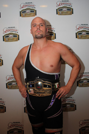 NWA World champion Adam Pearce in 2010. Photo by Christine Coons