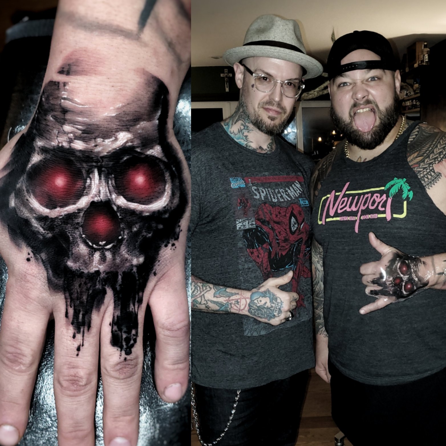 Tattoo Artist and Illustrator for WWE Kyle Scarborough Tattoos Bray  Wyatts Hand  Tattoo Ideas Artists and Models