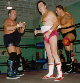 Gino Brito returns to the ring in 2004.
