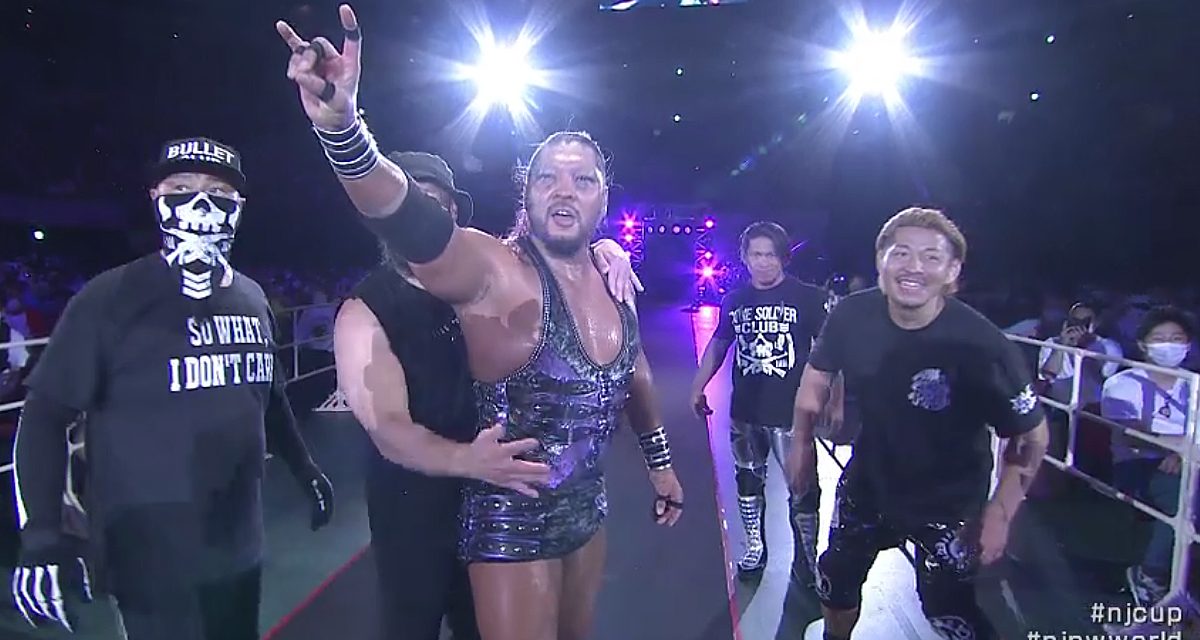 Evil wins Cup and joins Bullet Club, fans return