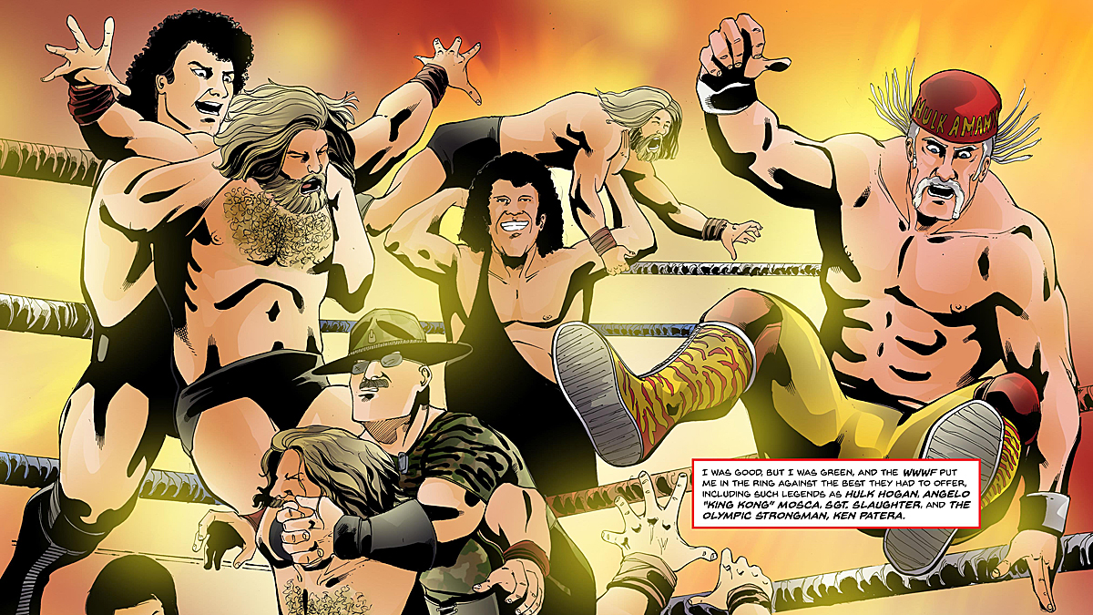 Squared Circle Comics honors wrestling heroes