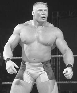 An early day Brock Lesnar. SlamWrestling file photo