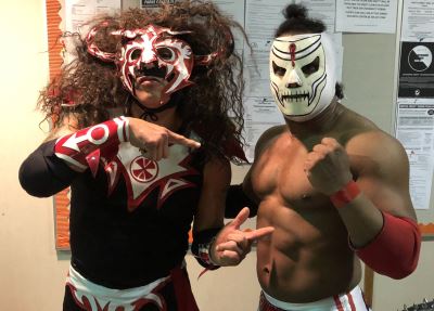 Lucha libre star Psicosis high flying through CWE anniversary tour