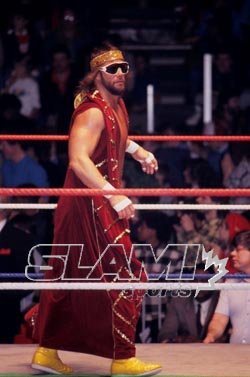 Randy Savage in the WWF.