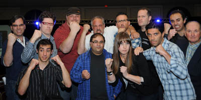 The largest ever gathering of SLAM! Wrestling staffers occurred on Saturday at WrestleReunion.