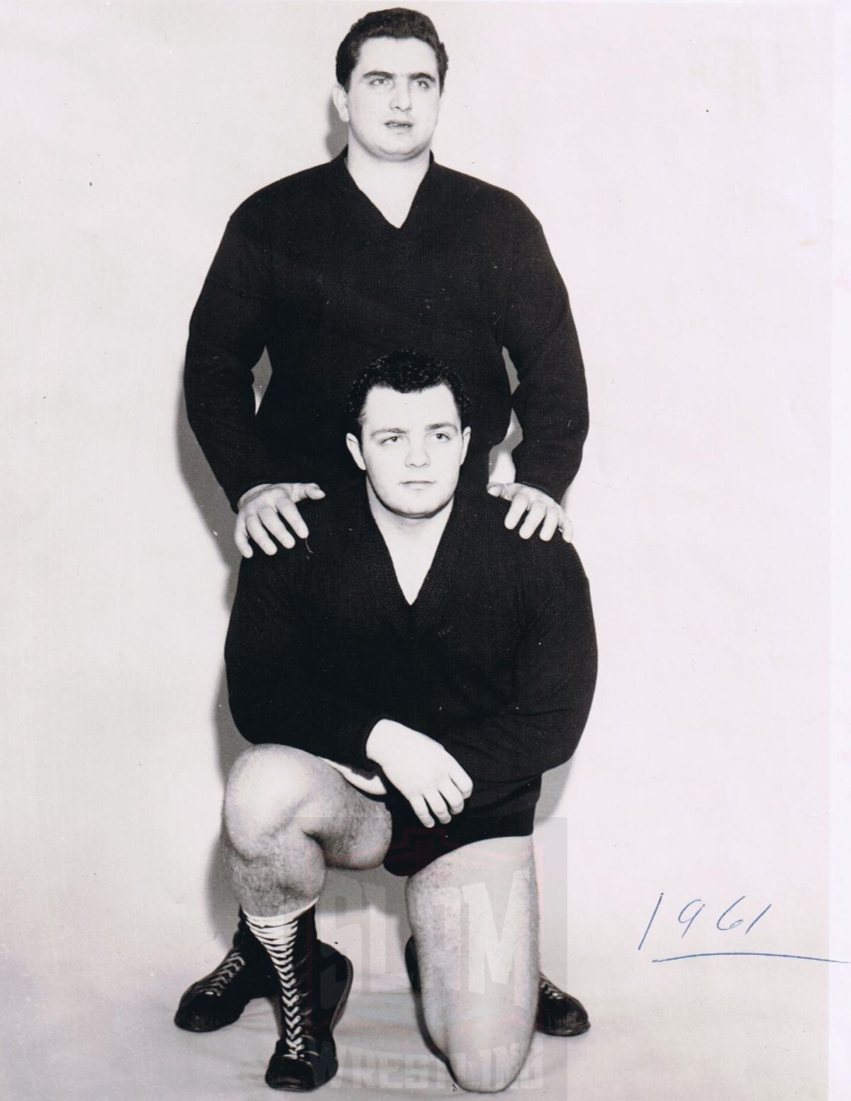 Tony Parisi and Gino Brito Sr. in 1961.