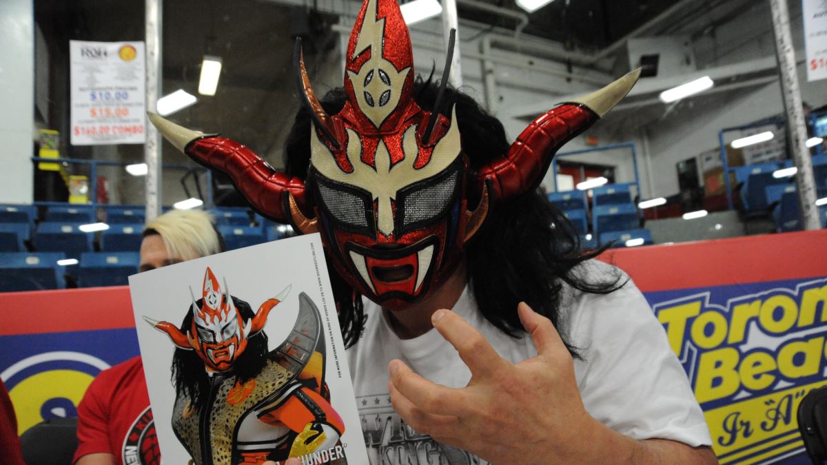 Jushin Thunder Liger Signed Mask PSA/DNA COA WWE WCW New Japan Wrestling Auto'd 