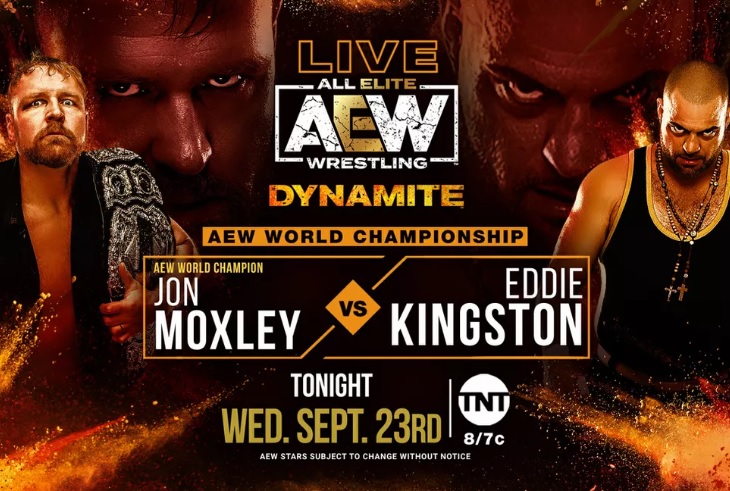 AEW Dynamite: Late sub Eddie Kingston tries to dethrone Jon Moxley