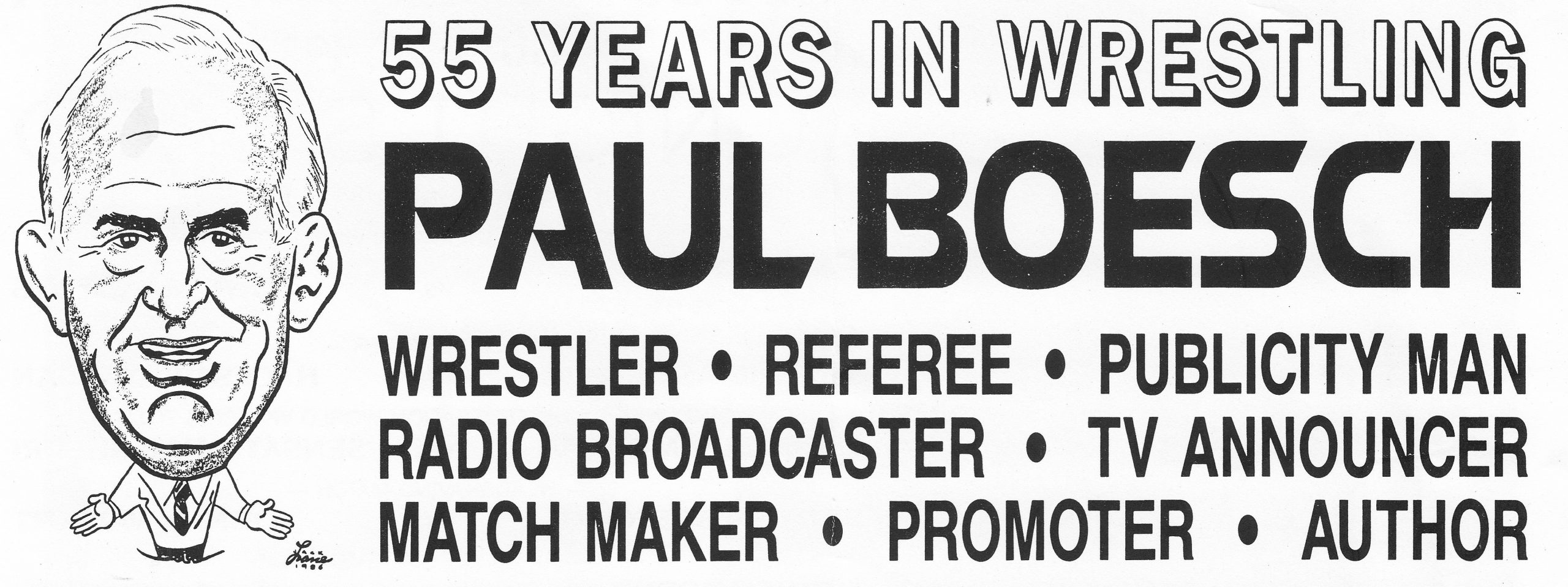 Paul Boesch 55 years