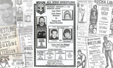 Card exam: That time Jericho reported on a Winnipeg AWA show