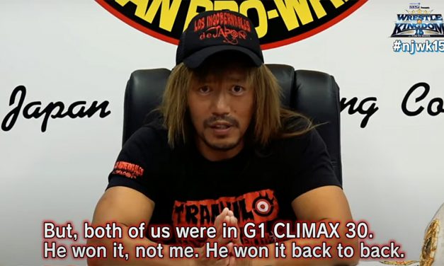 Naito changes the face of Wrestle Kingdom