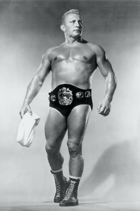 Buddy Rogers with the "crown jewel."