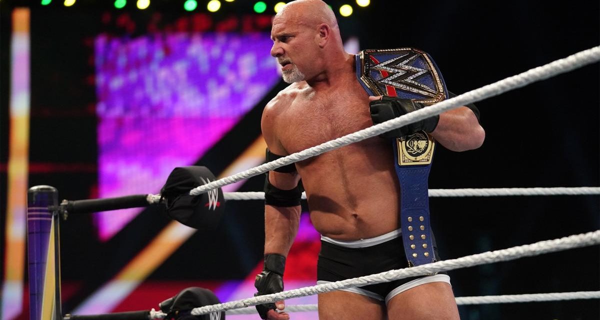 Goldberg challenges Reigns
