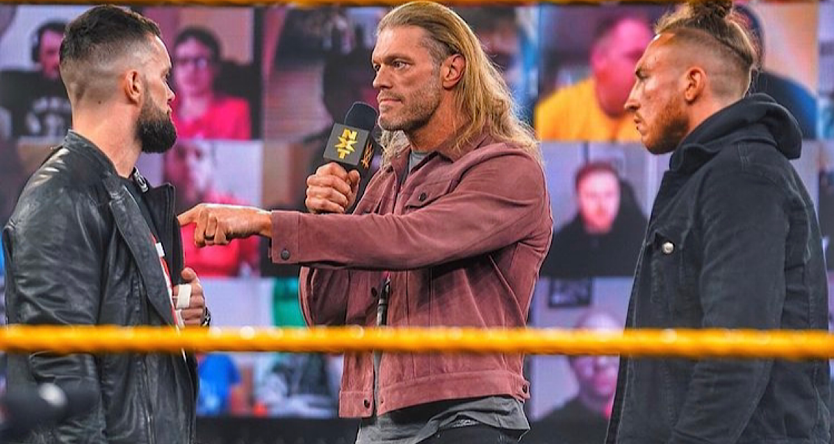 NXT: Edge confronts Balor, Dunne, Kross
