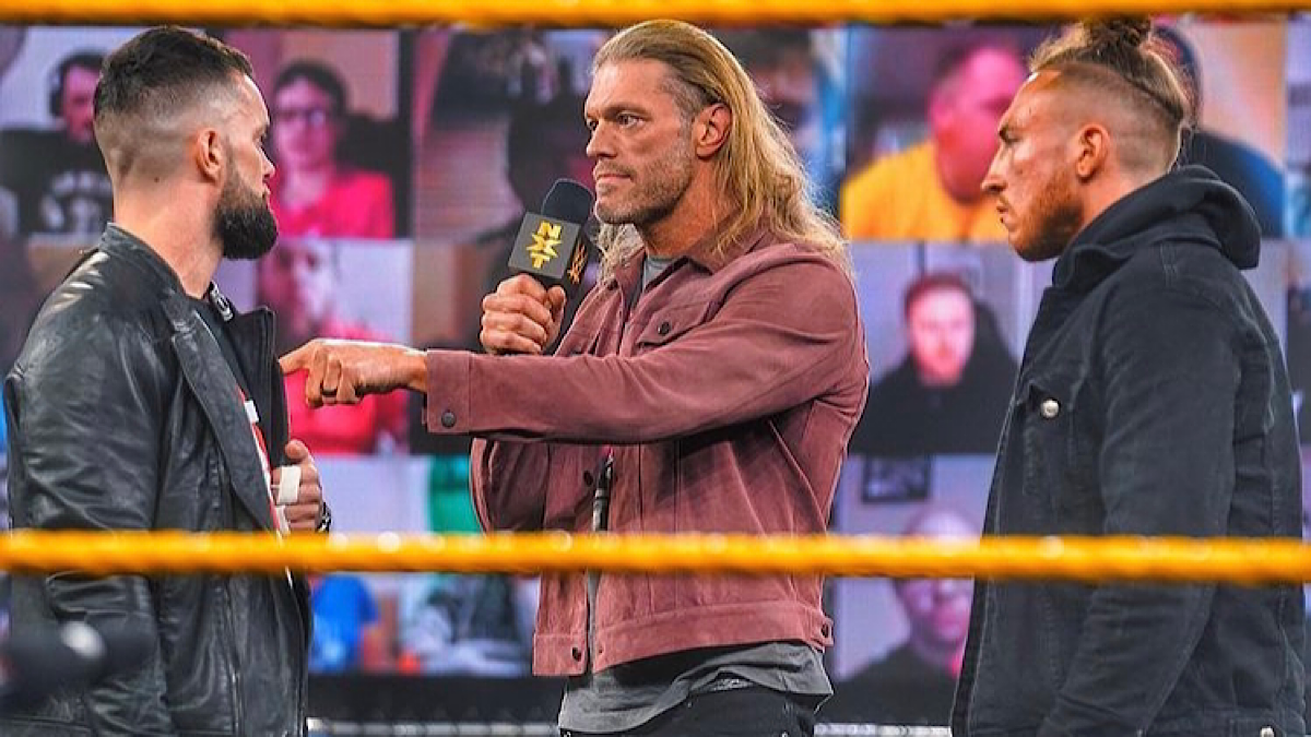 NXT: Edge confronts Balor, Dunne, Kross - Slam Wrestling