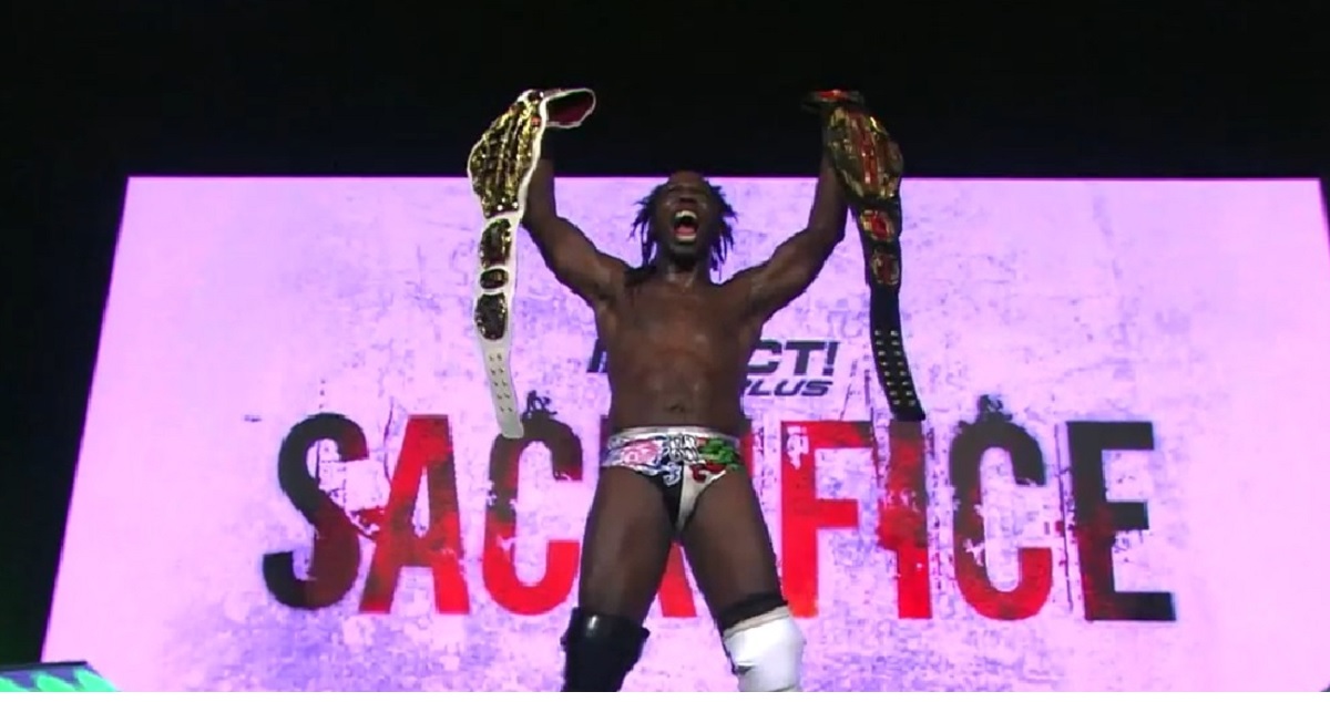Swann unifies titles, FinJuice and Ace Austin capture gold at Sacrifice