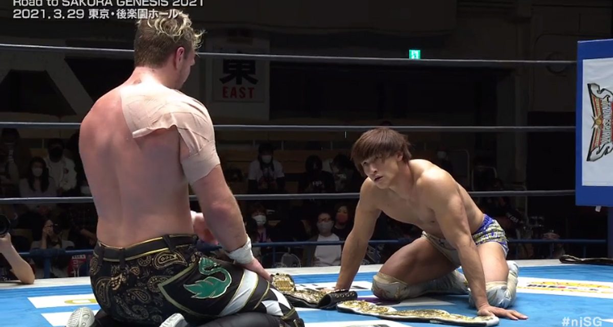 Ibushi, Ospreay clash at Road to Sakura Genesis
