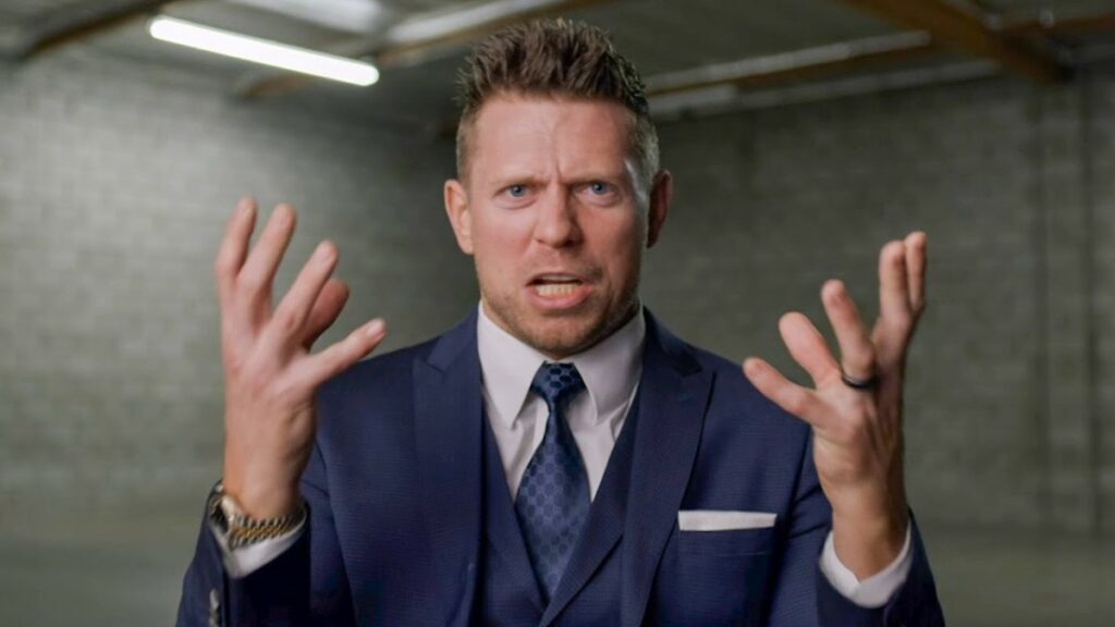 The Miz in the WWE-Peacock show Evil.