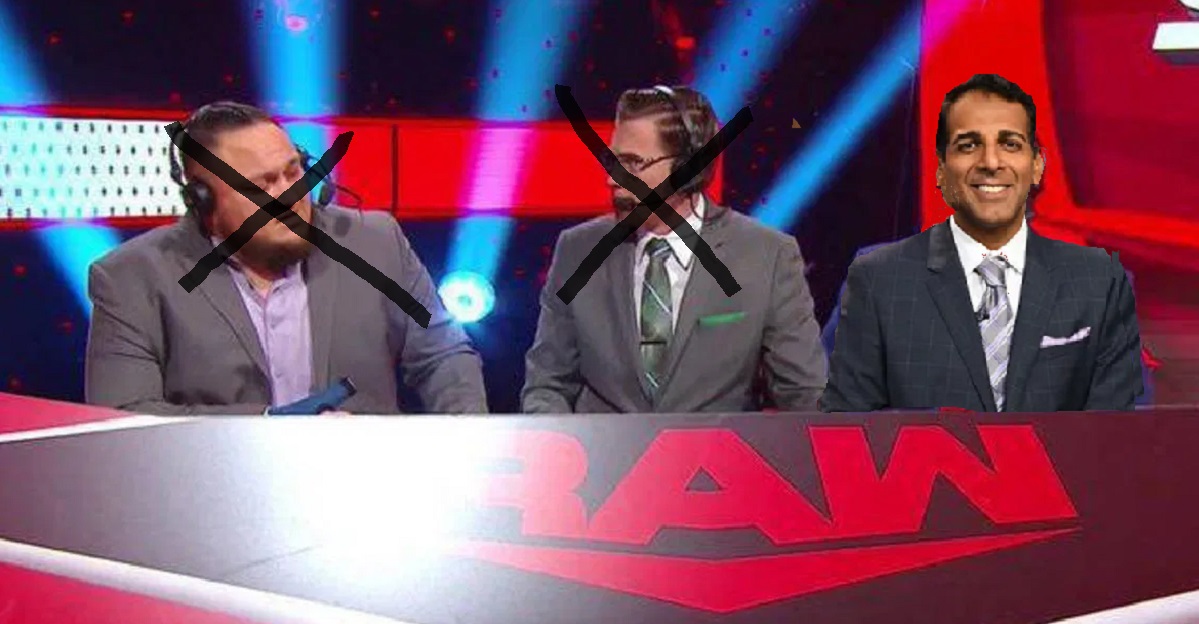 Shake-up in RAW announce team: Adnan Virk in; Phillips, Joe out