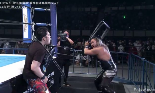 Yano defeats Evil in blindfold match that didn’t suck