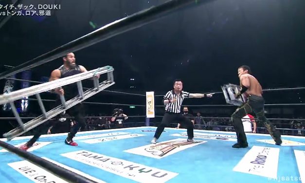 Bullet Club, Suzuki-gun feud erupts into ladder brawl