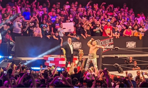 AEW wrestlers and fans welcome return to live crowds at Double or Nothing