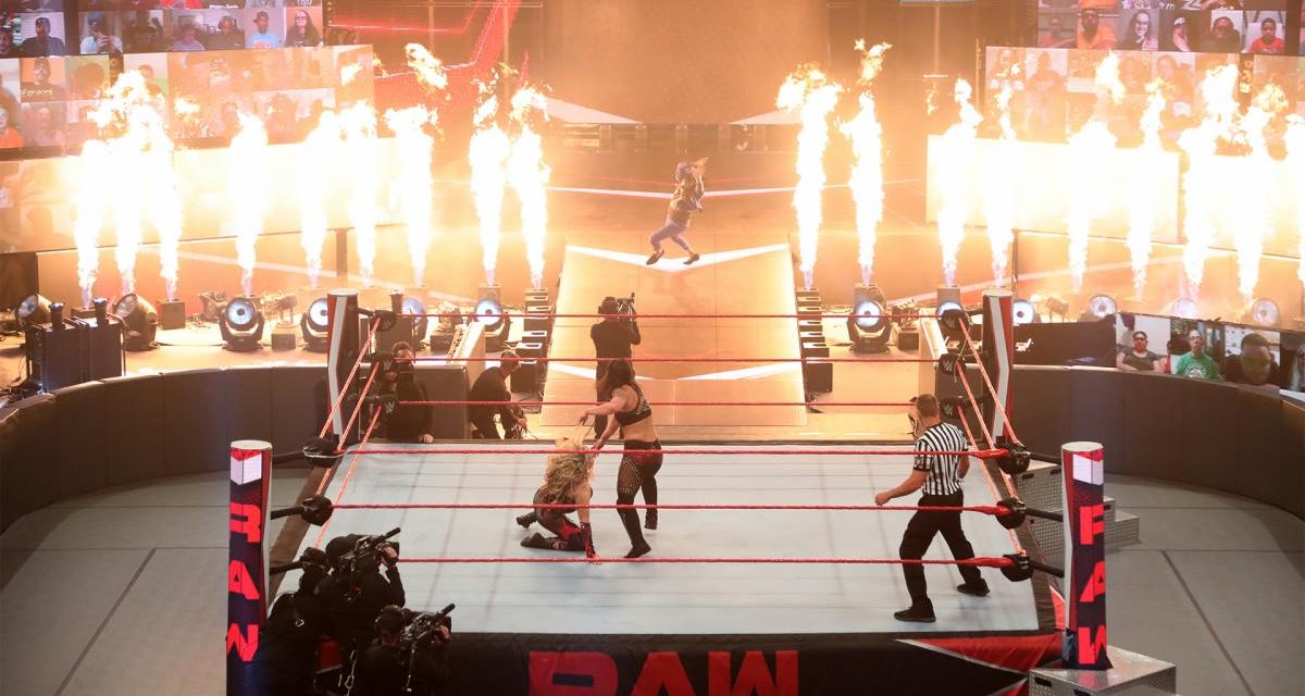 RAW: Natalya and Tamina retain tag team titles in fiery main event