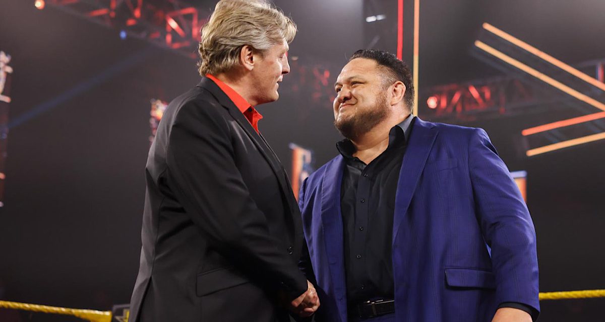 Samoa Joe surrenders NXT Championship