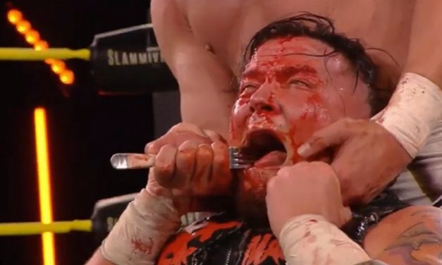 Kenny Omega ‘forks’ over Sami, retains Impact title at Slammiversary