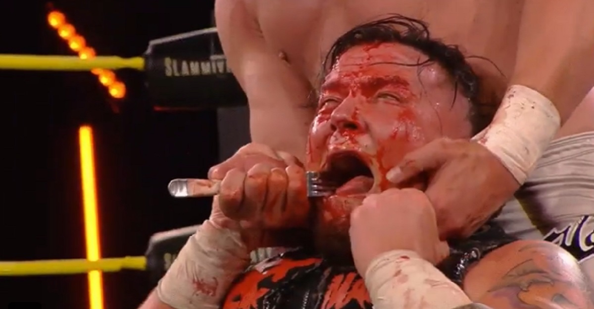 Kenny Omega ‘forks’ over Sami, retains Impact title at Slammiversary