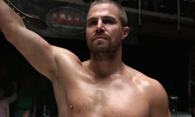Stephen Amell’s worlds collide on ‘Heels’