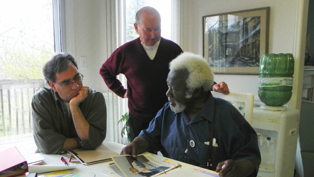 Greg Oliver, Roger Baker and Sweet Daddy Siki. Roger Baker photo