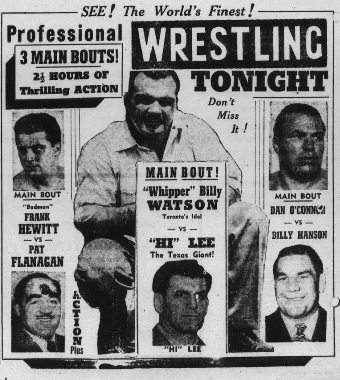 A newspaper ad for a card on June 28, 1949 in Oshawa, Ontario.