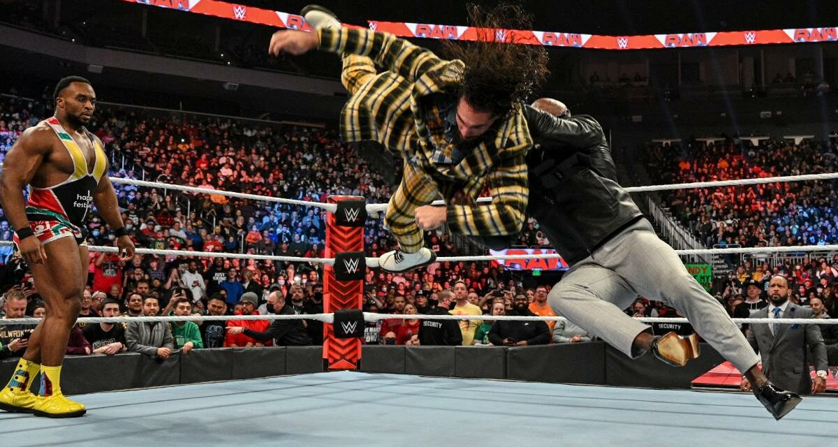WWE RAW: Big E, Bobby Lashley win the battle; KO and Seth Rollins win the war