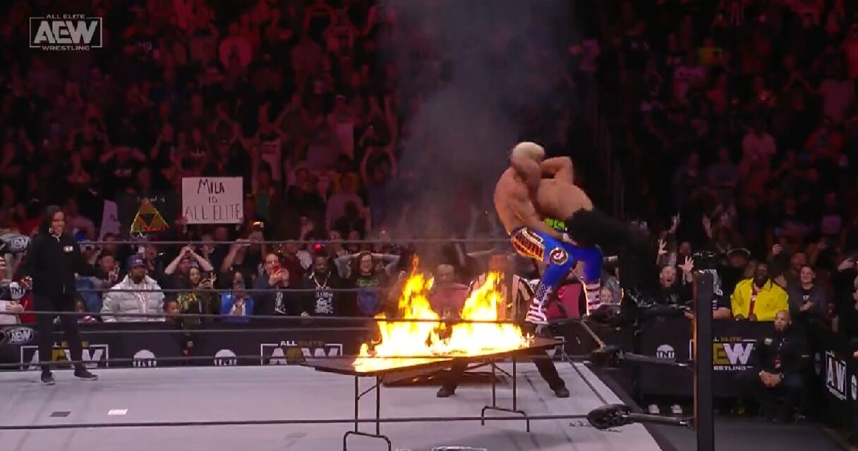 AEW Dynamite: Cody Rhodes, Andrade El Idolo bring the (literal) fire to their feud