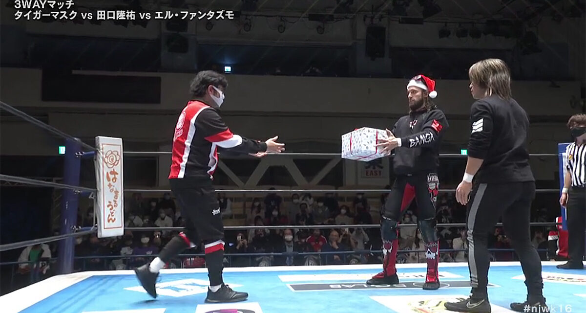 Yano and Kanemaru get sloshed, Ospreay is back and Phantasmo plays Santa at Road to Tokyo Dome